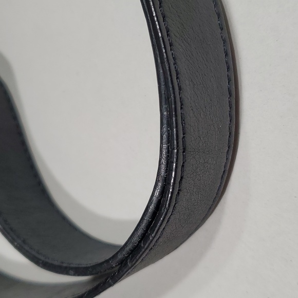Vintage Salvatore Ferragamo Black Leather Crossbody Bag - Picture 10 of 16
